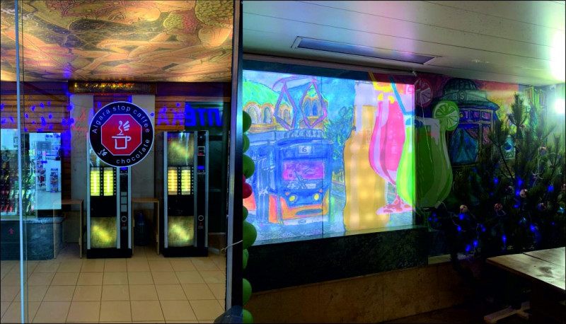 Изработка на окачен таван, бранд вендинги, изработка на водна стена Ларго - София