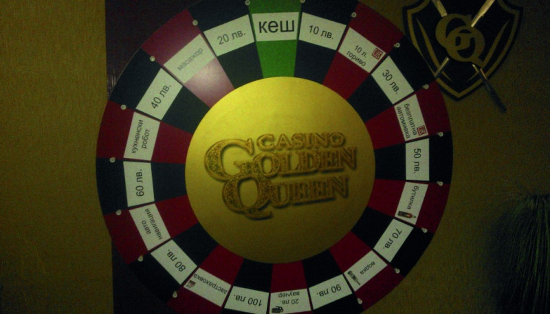 Изработка на колелото на късмета за казино Golden Queen