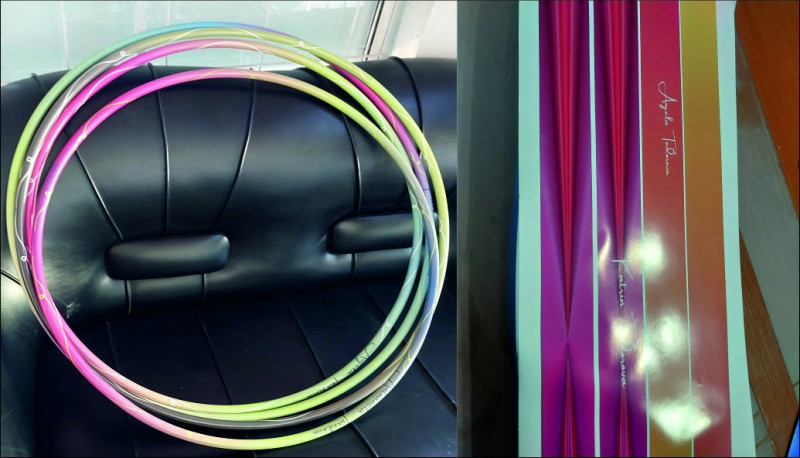 Изработка на сет обръчи за национални състезателки по художествена гимнастика