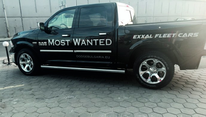 Брандиране на пикап RAM1500