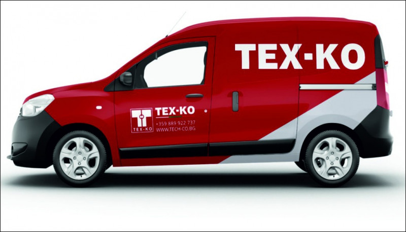 Кампания фирмен бранд на фирма TEX-KO, брандTEX-KO